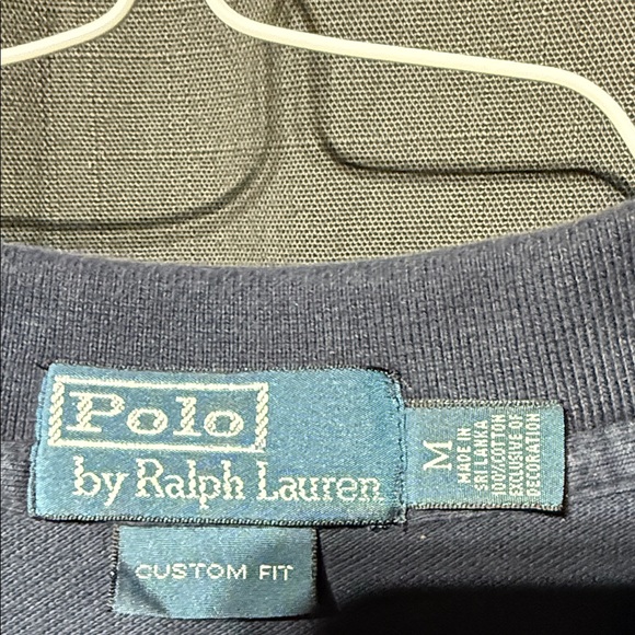 Ralph Lauren Men's Dark Blue Polo Shirt - Picture 2 of 2
